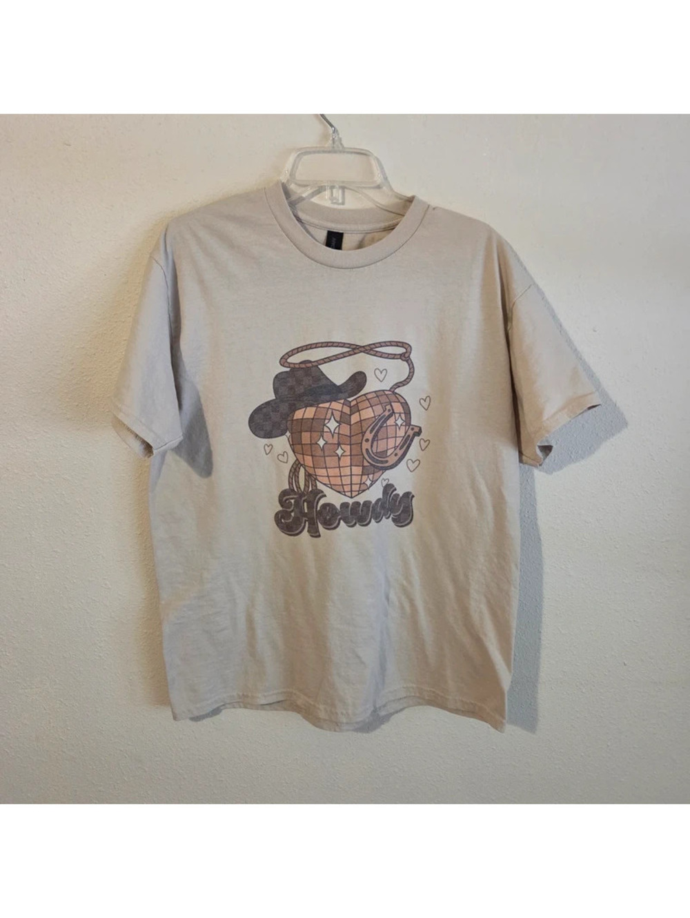Tan Howdy tshirt